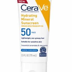 Cerave hydrating mineral sunscreen spf 50