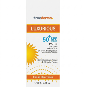 true derma LUXURIOUS sunscreen spf 50