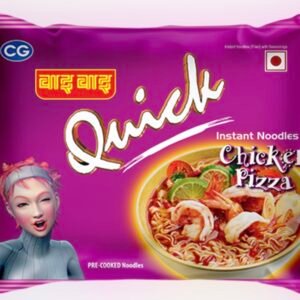 Wai wai quick chicken pizza flavour 75 gm