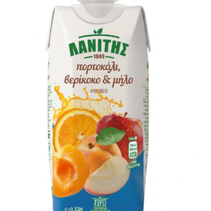 Lenitis 3 fruit mix (apple,peach,orange) juice 330ml