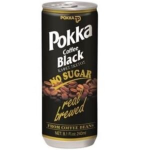 Pokka Black Coffe with No sugar 240ml
