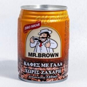 Mr. Brown Milk coffee with zero sugar 240ml