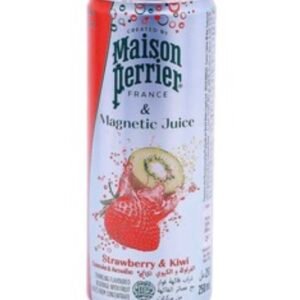 Perrior Maison strawberry and kiwi sparkling water in can 250ml