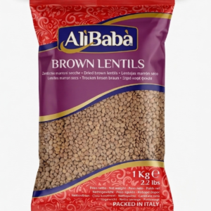 Alibaba Brown lentils 1 kg