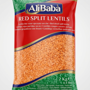Alibaba Red Split Lentils 2 kg