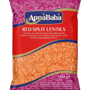 Apnababa Red Split Lentils 500gm
