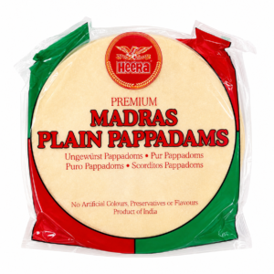 Heera Madras Plain Pappadams 200 gm