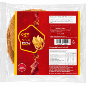 Diyo Papad 120 gm