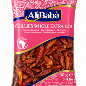 Alibaba Chillies Whole Extra Hot 50 gm