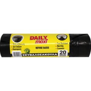 Daily Maxi Garbage Bag (74x80)cm 20 sacks
