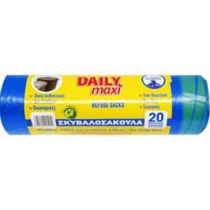 Daily Maxi Garbage Bag (75x80)cm 20 sacks