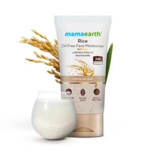 Mamaearth Rice oil-free face moisturizer 80 gm