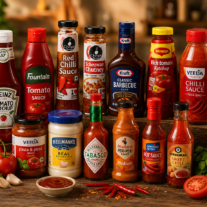 KETCHUP AND SAUCE