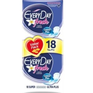 EveryDay Fresh Super Ultra Plus sanitary pads 18 pieces